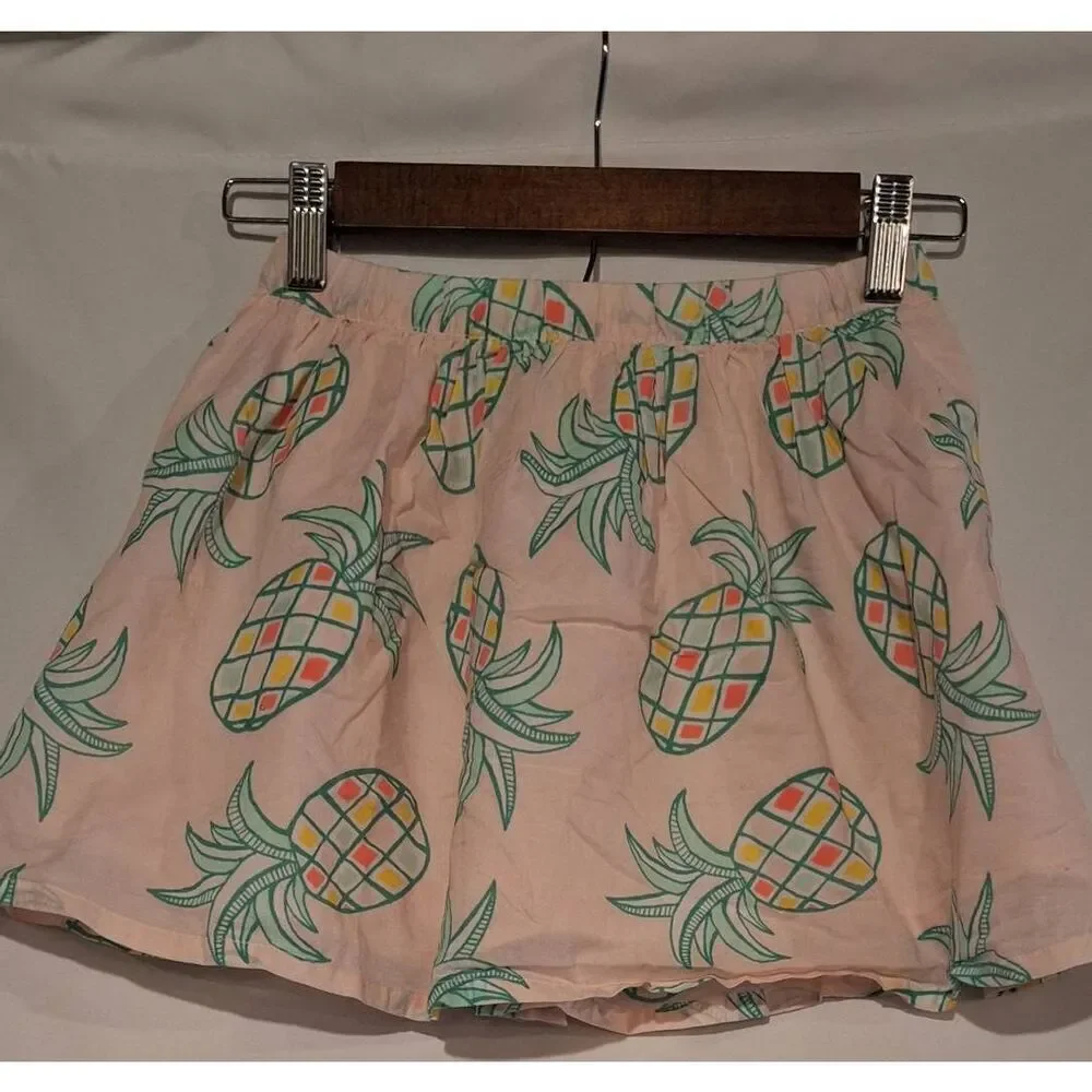 Gymboree Girls Island Cruise Pink Pinapple Skirt Size‎ 8